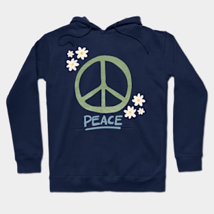 Peace Flowers Hoodie